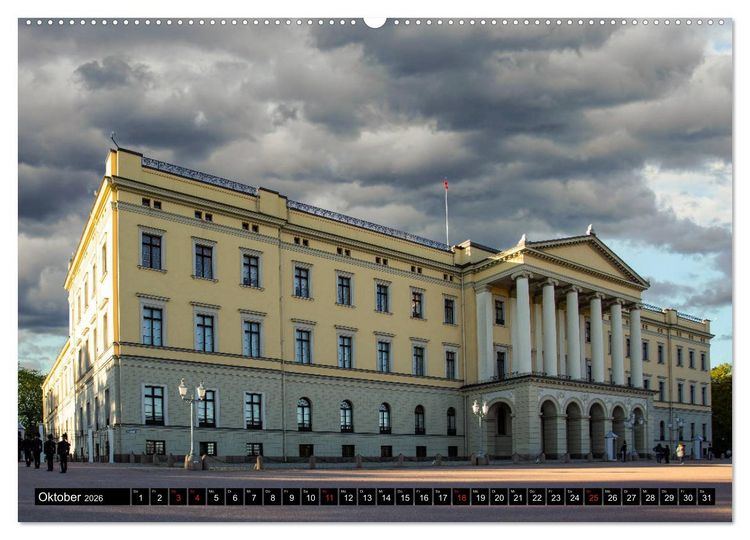 Produktbild: Oslo Impressionen (hochwertiger Premium Wandkalender 2026 DIN A2 quer), Kunstdruck in Hochglanz