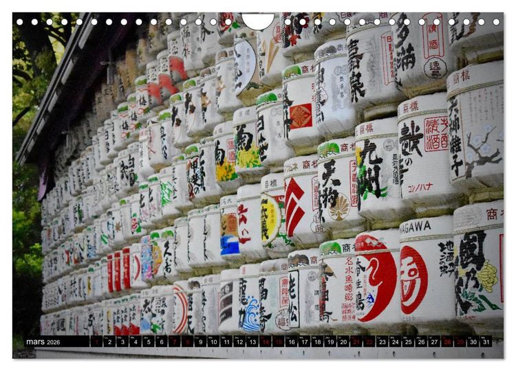 Produktbild: Les couleurs de Tokyo (Calendrier mural 2026 DIN A4 vertical), CALVENDO calendrier mensuel
