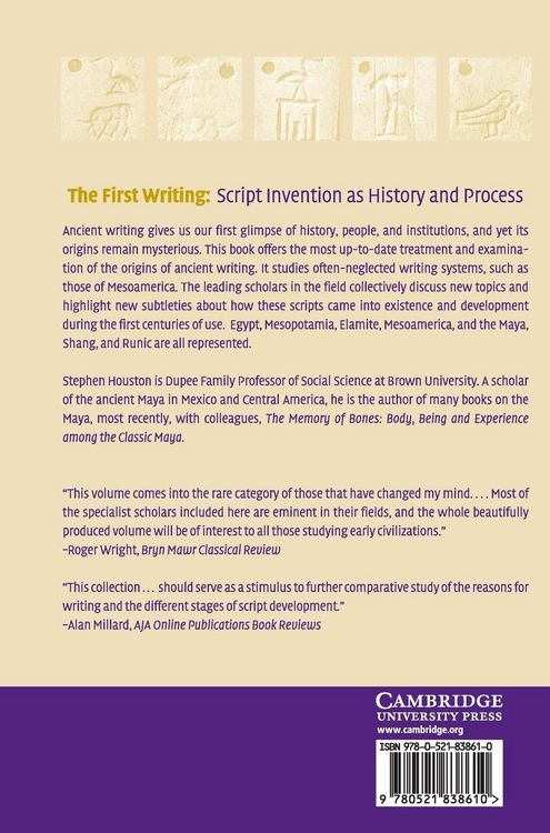 Produktbild: The First Writing
