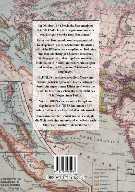 Produktbild: Die Reise des k. u. k. Kanonenbootes Nautilus nach Ostasien