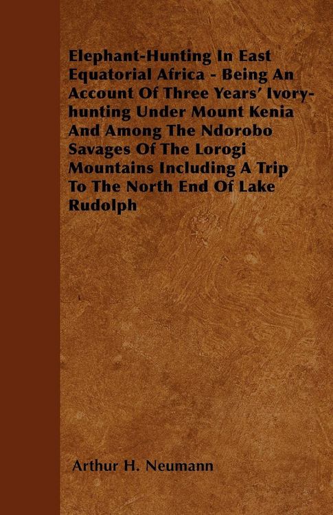 Produktbild: Elephant-Hunting In East Equatorial Africa