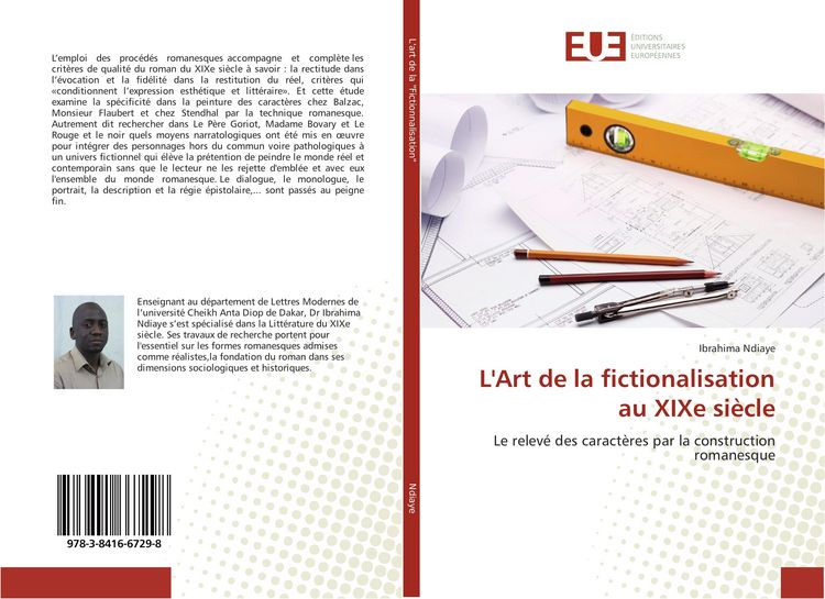 Produktbild: L'Art de la fictionalisation au XIXe si&egrave;cle