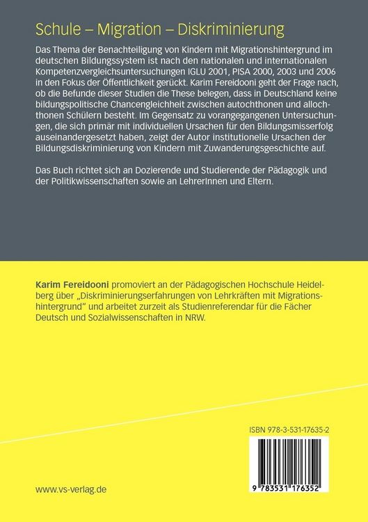 Produktbild: Schule - Migration - Diskriminierung