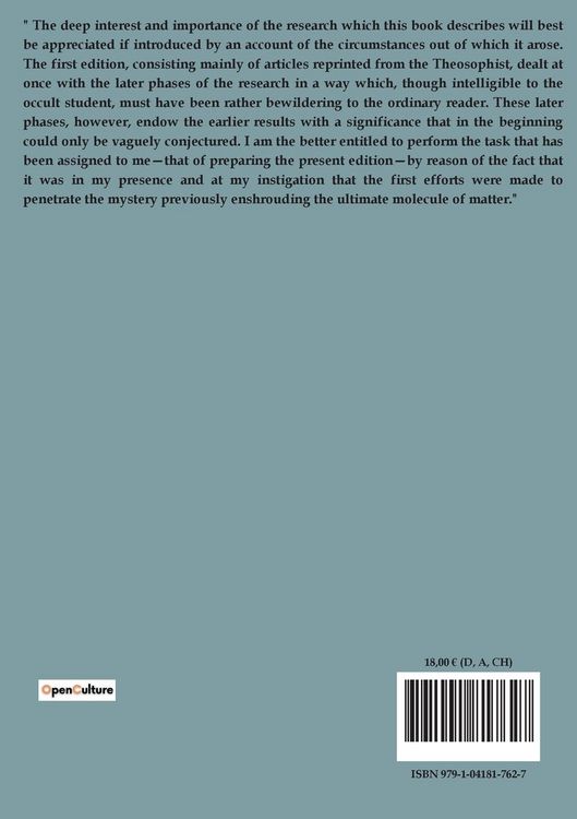 Produktbild: Occult Chemistry