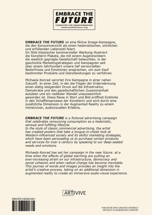 Produktbild: Embrace The Future... Wir feiern den Verzicht