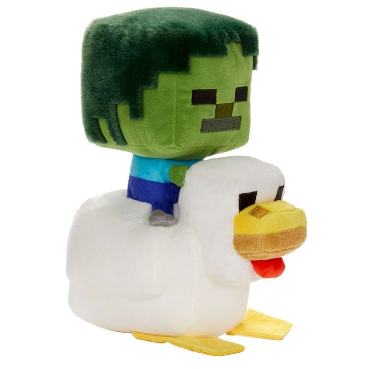 Produktbild: Minecraft 8" Deluxe Plush - Chicken Jockey
