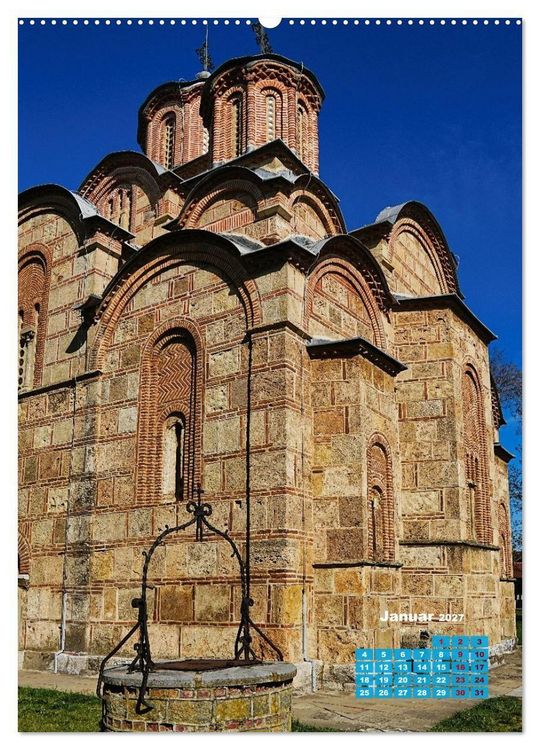 Produktbild: Christliches und muslimisches Kosovo (Wandkalender 2027 DIN A2 hoch), CALVENDO Monatskalender