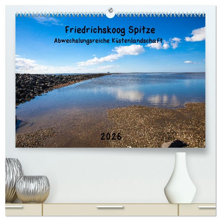 Produktbild: Friedrichskoog Spitze (hochwertiger Premium Wandkalender 2026 DIN A2 quer), Kunstdruck in Hochglanz