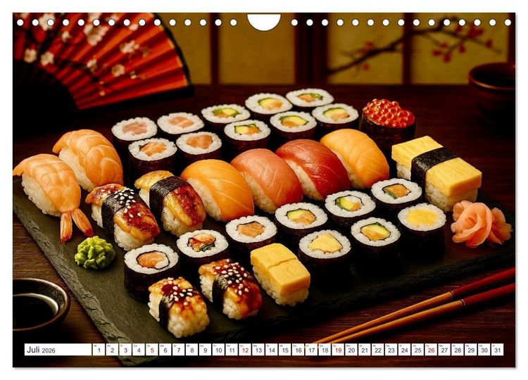 Produktbild: Typisch Japan. Wahrheiten und Klischees &uuml;ber die Japaner (Wandkalender 2026 DIN A4 quer), CALVENDO Monatskalender
