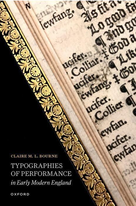 Produktbild: Typographies of Performance in Early Modern England