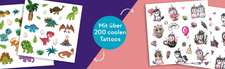 Produktbild: Tattoobuch Einh&ouml;rner