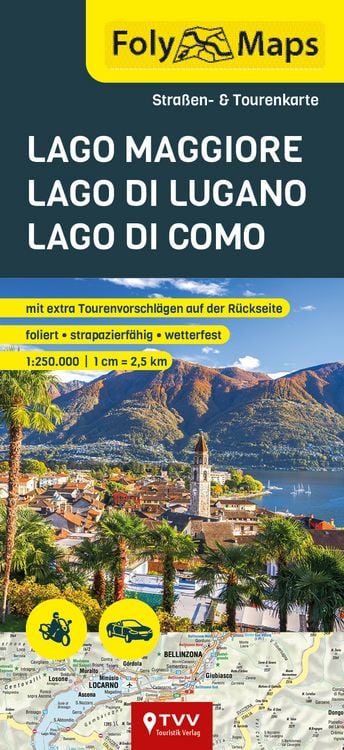 Produktbild: FolyMaps Lago Maggiore | Lago di Lugano | Lago di Como
