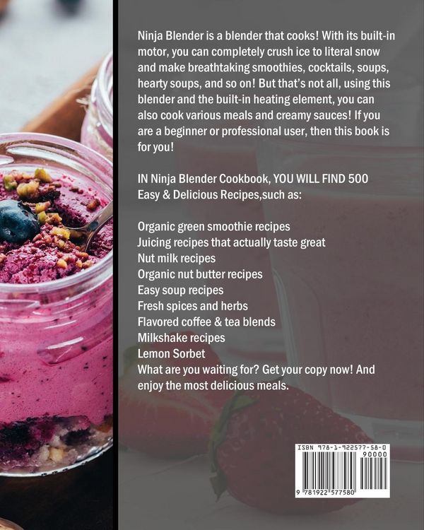 Produktbild: The Complete Ninja Blender Cookbook