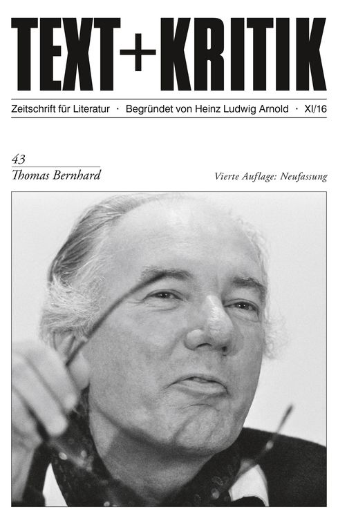 Produktbild: Thomas Bernhard