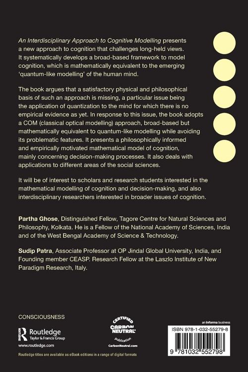 Produktbild: An Interdisciplinary Approach to Cognitive Modelling