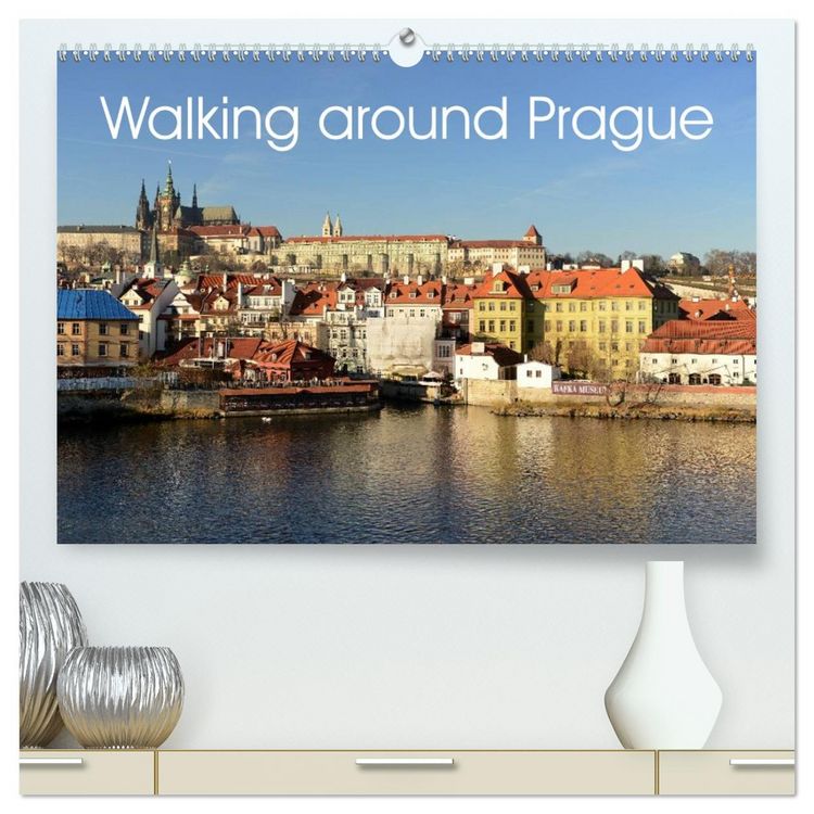 Produktbild: Walking around Prague (High Quality Premium Wall Calendar 2026 DIN A2 landscape),CALVENDO 12 Month Wall Calendar