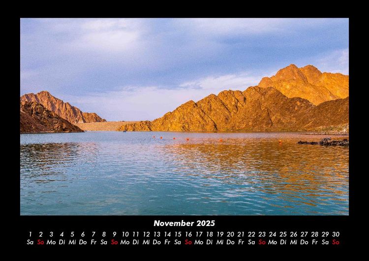 Produktbild: Die Seen der Erde 2025 Fotokalender DIN A3