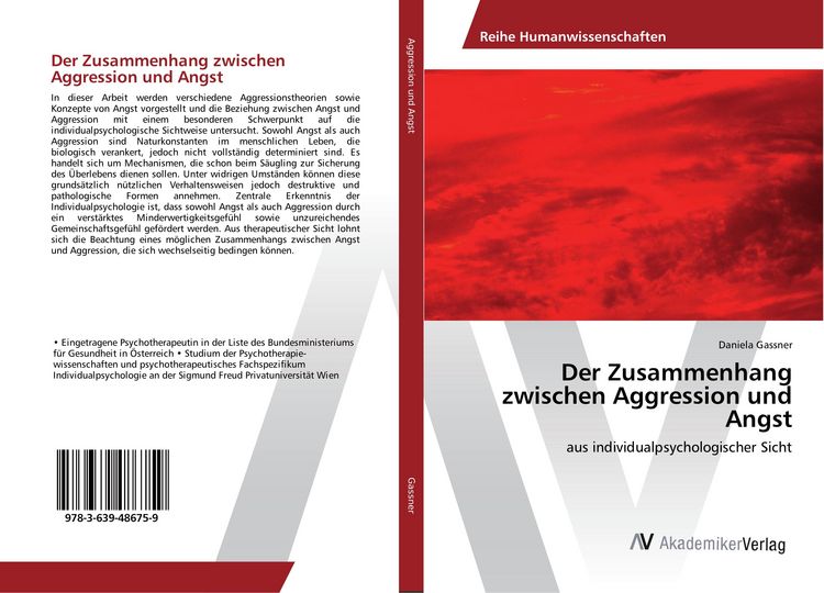 Produktbild: Der Zusammenhang zwischen Aggression und Angst
