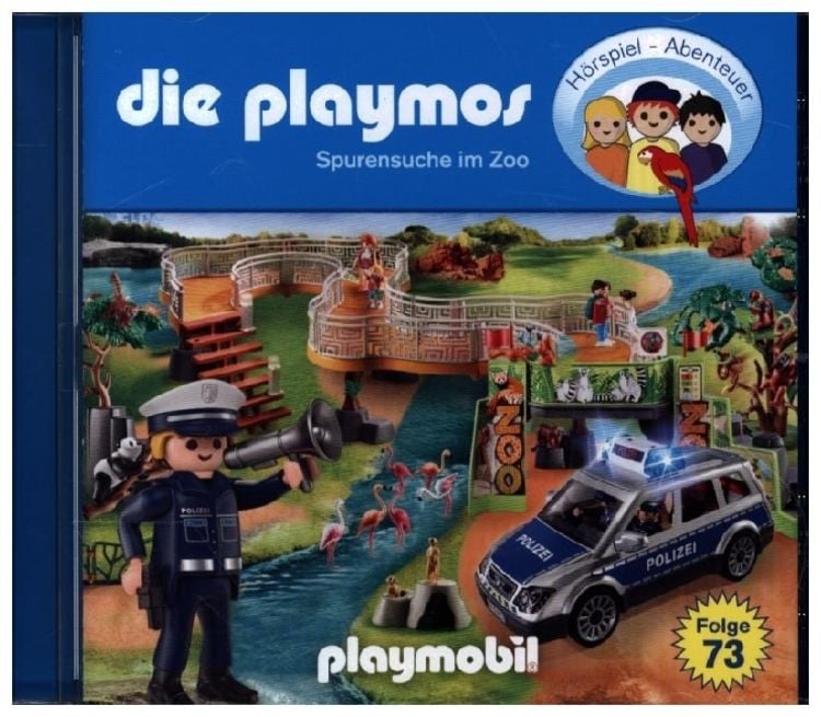 Produktbild: Die Playmos - Das Original Playmobil Hörspiel, Folge 73: Spurensuche im Zoo