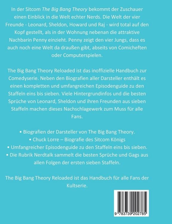 Produktbild: The Big Bang Theory Reloaded - das inoffizielle Handbuch zur Serie