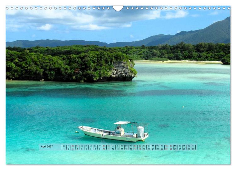 Produktbild: Okinawa - Subtropisches Inselparadies (Wandkalender 2027 DIN A3 quer), CALVENDO Monatskalender