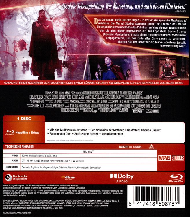 Produktbild: Doctor Strange in the Multiverse of Madness