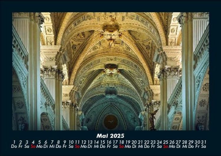 Produktbild: Religi&ouml;se Architektur 2025 Fotokalender DIN A5