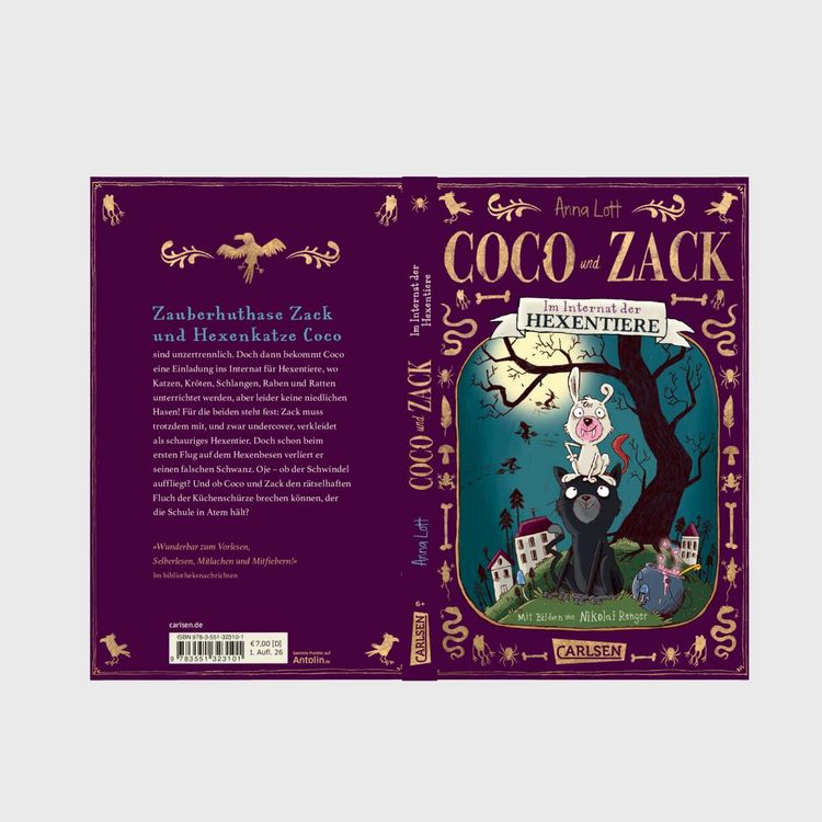 Produktbild: Coco und Zack: Im Internat der Hexentiere