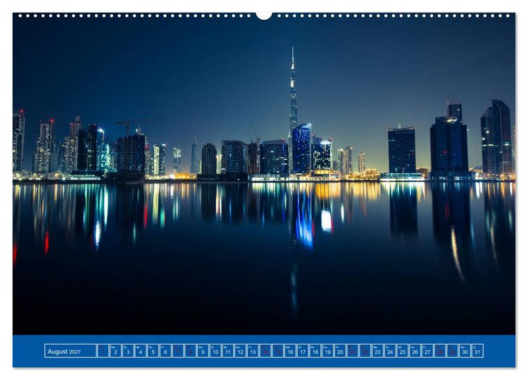 Produktbild: Metropolen - Asiens sch&ouml;nste St&auml;dte bei Nacht (Wandkalender 2027 DIN A2 quer), CALVENDO Monatskalender