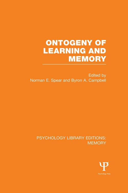 Produktbild: Ontogeny of Learning and Memory (PLE: Memory)