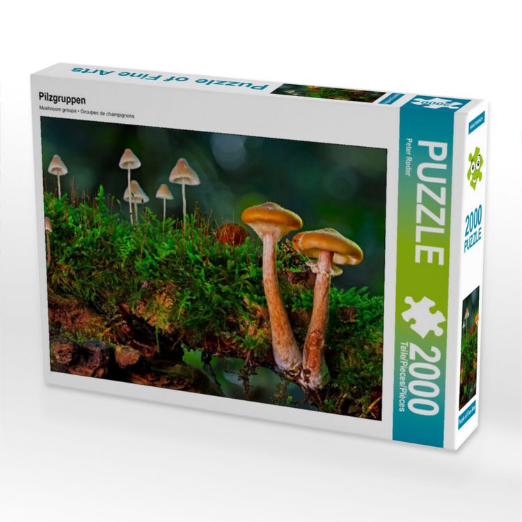 Produktbild: CALVENDO Puzzle Pilzgruppen 2000 Teile Lege-Gr&ouml;&szlig;e 900 x 670 cm Foto-Puzzle Bild von Peter Roder