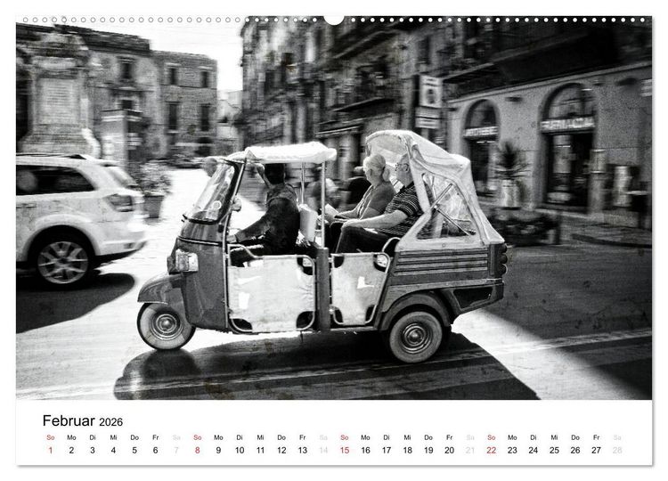 Produktbild: Silberstein portr&auml;tiert Palermo (hochwertiger Premium Wandkalender 2026 DIN A2 quer), Kunstdruck in Hochglanz
