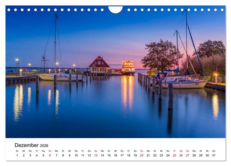 Produktbild: Fischland-Dar&szlig; - Stimmungsvolle Augenblicke (Wandkalender 2026 DIN A4 quer), CALVENDO Monatskalender