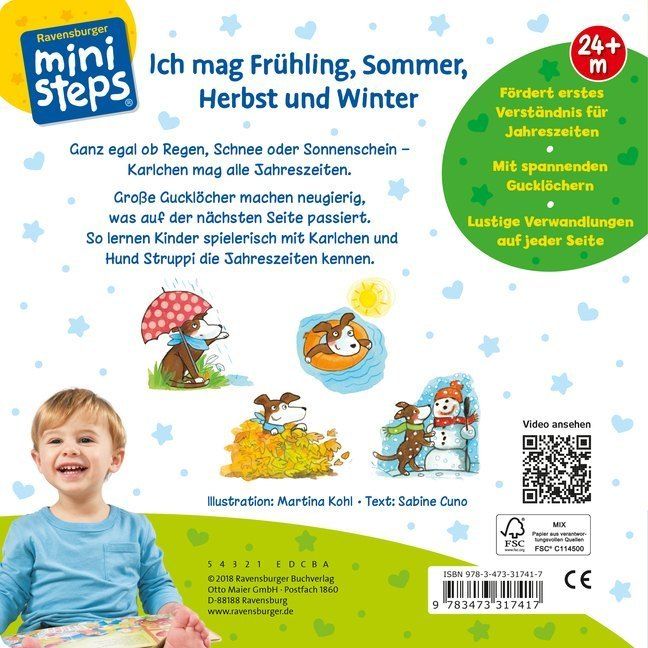 Produktbild: Cuno, S: Ich mag Fr&uuml;hling, Sommer, Herbst und Winter