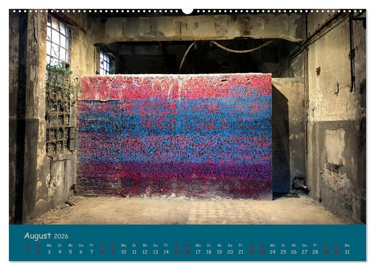 Produktbild: KUNSTORTE (Wandkalender 2026 DIN A2 quer), CALVENDO Monatskalender