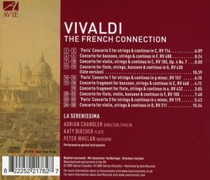 Produktbild: Vivaldi: The French Connection - Concertos for Flu