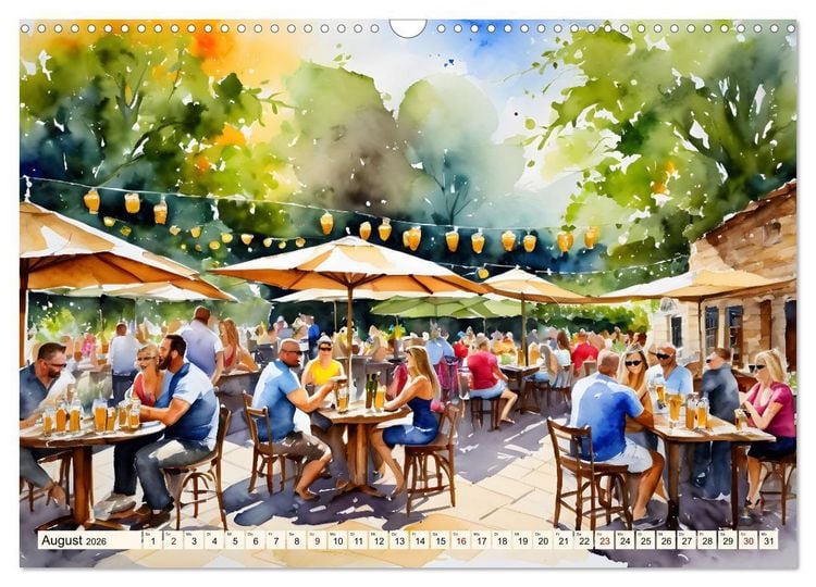 Produktbild: Zauber der Jahreszeiten (Wandkalender 2026 DIN A3 quer), CALVENDO Monatskalender