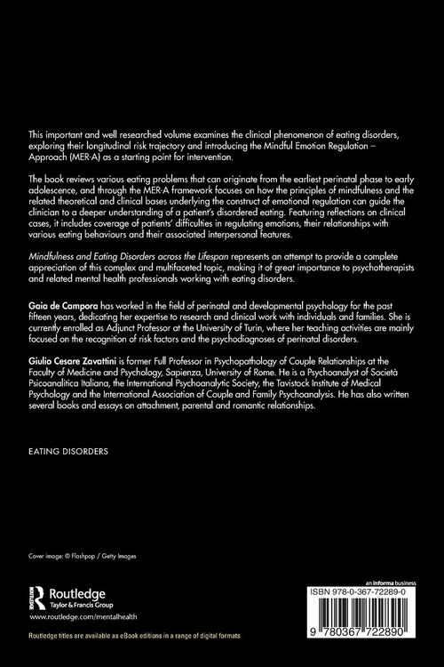 Produktbild: Mindfulness and Eating Disorders across the Lifespan