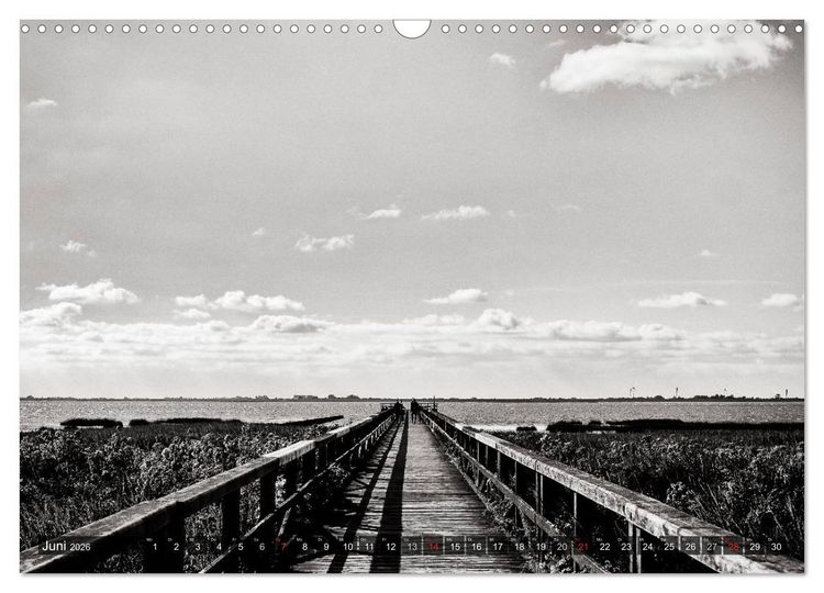 Produktbild: Ein Blick auf Husum (Wandkalender 2026 DIN A3 quer), CALVENDO Monatskalender