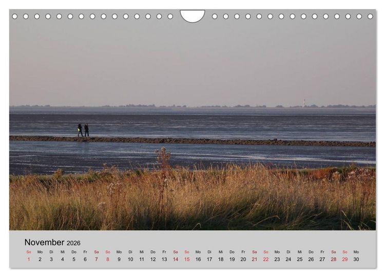 Produktbild: Blicke hinaus aufs Meer (Wandkalender 2026 DIN A4 quer), CALVENDO Monatskalender