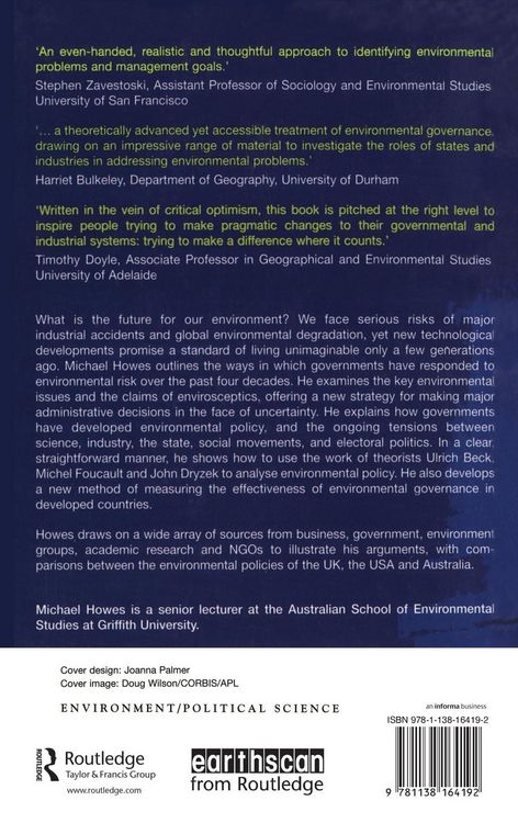 Produktbild: Politics and the Environment