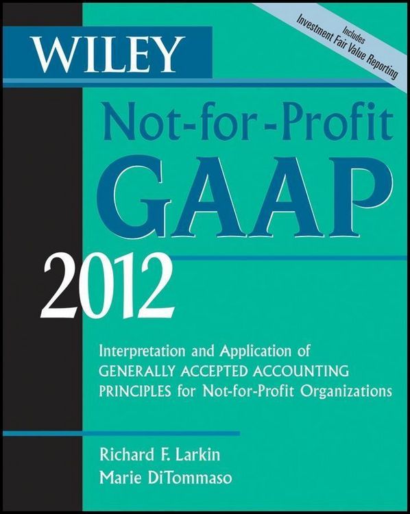 Produktbild: Wiley Not-for-Profit GAAP 2012
