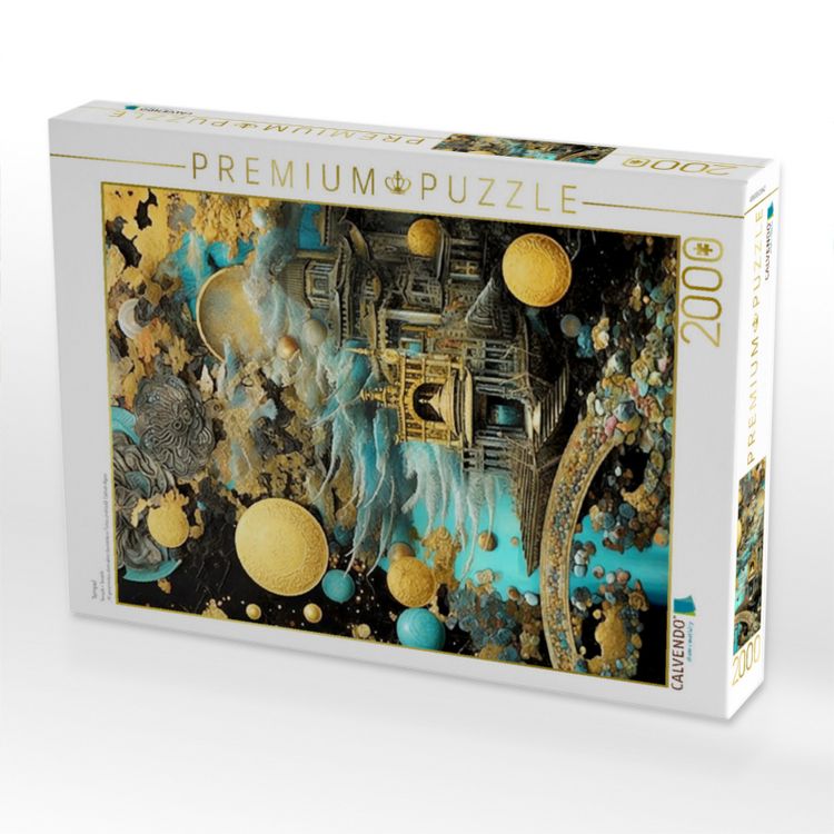 Produktbild: CALVENDO Puzzle Tempel | 2000 Teile Lege-Gr&ouml;&szlig;e 90x67cm Foto-Puzzle f&uuml;r gl&uuml;ckliche Stunden