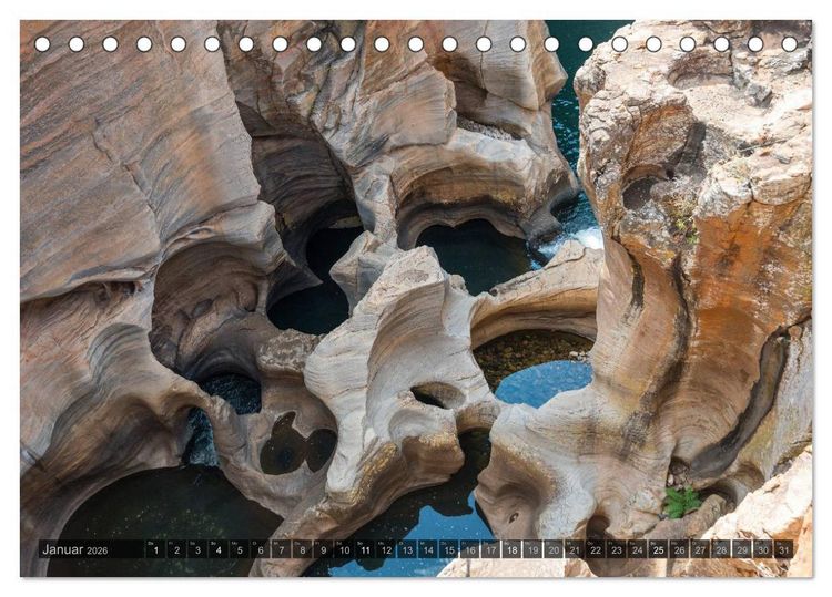 Produktbild: S&uuml;dafrika - Die Landschaft (Tischkalender 2026 DIN A5 quer), CALVENDO Monatskalender