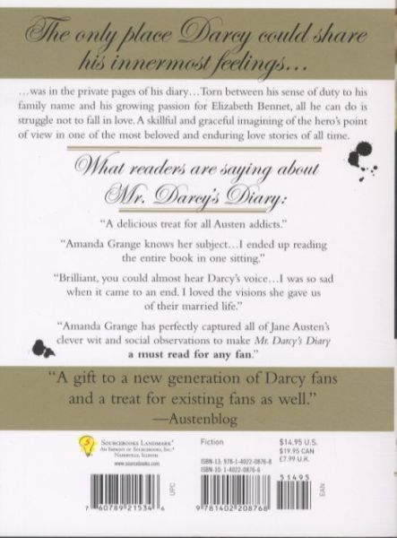 Produktbild: Mr. Darcy's Diary