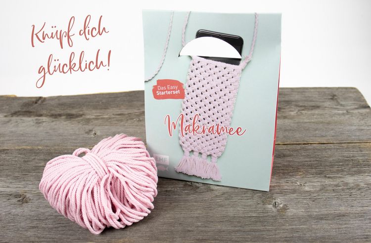 Produktbild: Makramee &ndash; das Easy Starterset f&uuml;r deine trendige Handytasche
