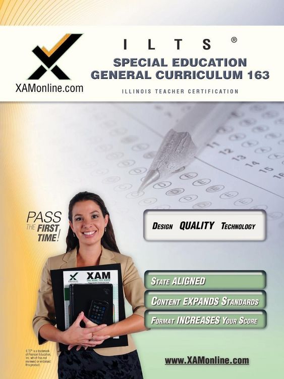 Produktbild: Ilts Special Education General Curriculum Test 163 Teacher Certification Test Prep Study Guide