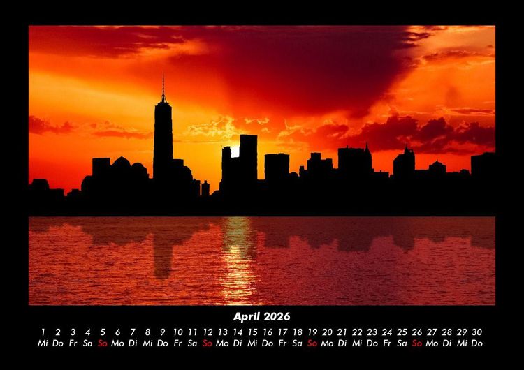 Produktbild: New York 2026 Fotokalender DIN A3