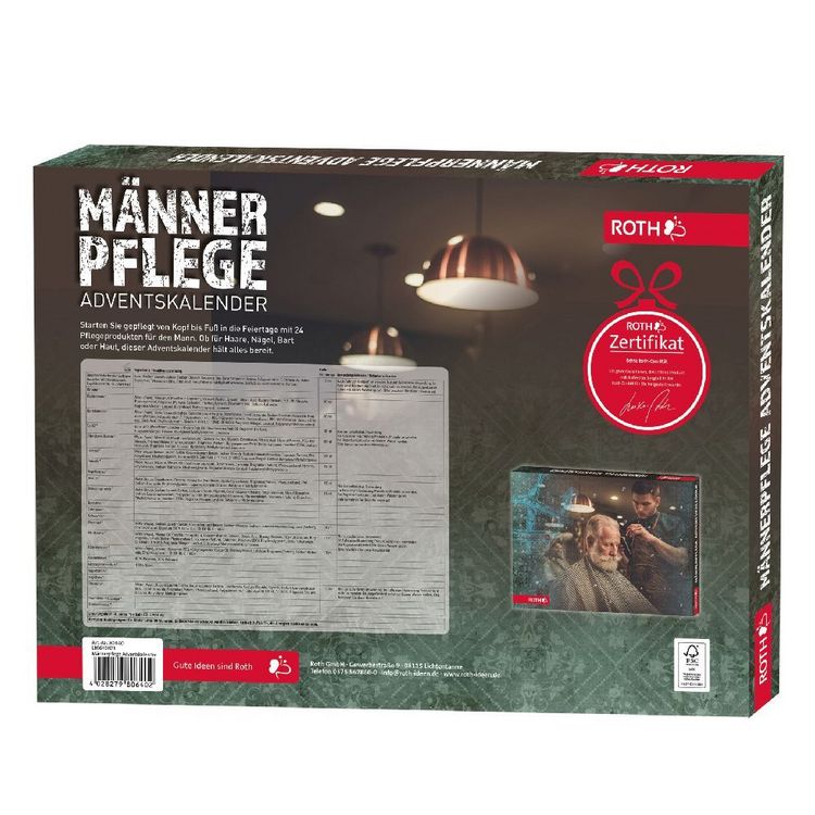Produktbild: M&auml;nnerpflege-Adventskalender