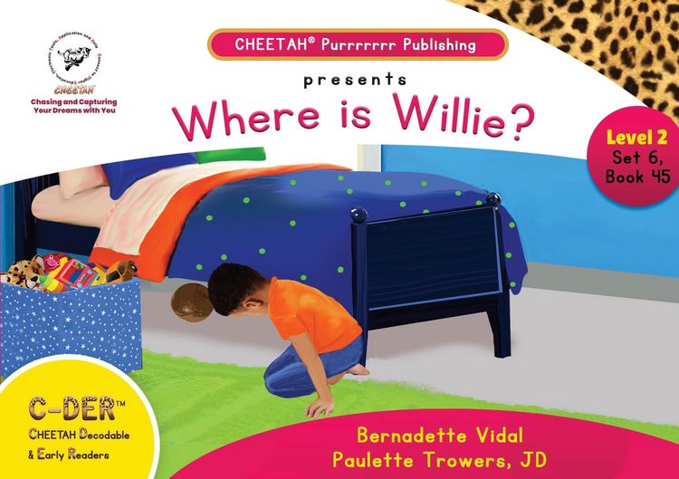 Produktbild: C-DER (Cheetah Decodable & Early Readers) Set 6, Book 45, Where is Willie?